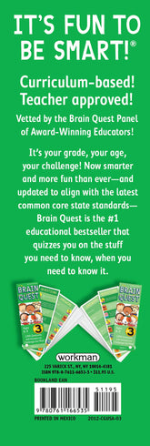 Brain Quest Grade 3, revised 4th edition: 1,000 Questions and Answers to Challenge the Mind (Brain Quest Decks) - Workman Publishing - The English Bookshop